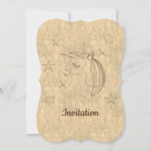 ゴールドホリデーシーズンの雰囲気 招待状 (正面)