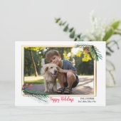 ゴールドホリデーフレーム写真カード シーズンカード (スタンド正面)