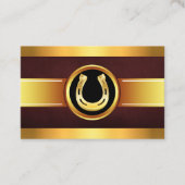 ゴールドホースシュー・エクイーン・ケア 名刺 (正面)