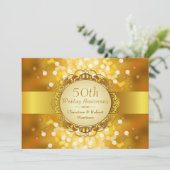 ゴールドボケ 50周年パーティー 招待状 (スタンド正面)