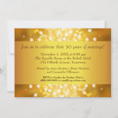 ゴールドボケ 50周年パーティー 招待状 (裏面)