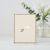 ゴールドボードスケート子供 ポストカード (スタンド正面)