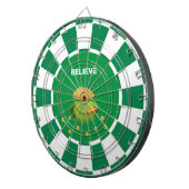 ゴールドポットとテキスト ダーツボード (正面右)