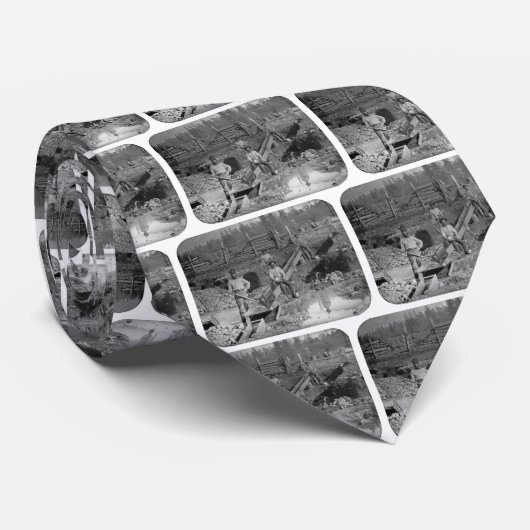 ゴールドマイナーズ金ゴールドラッシュマイナーズカリフォルニア1850 ネクタイ (ロール)