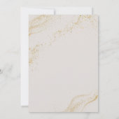 ゴールドマスカレード 招待状 (裏面)