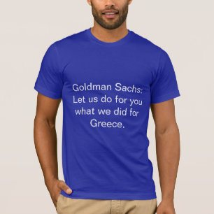 ゴールドマン・サックスギリシャ Tシャツ