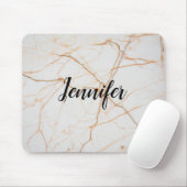 ゴールドマーブルモノグラム マウスパッド (マウス)