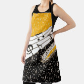 ゴールドミュージックテーマ エプロン (インサイチュ)