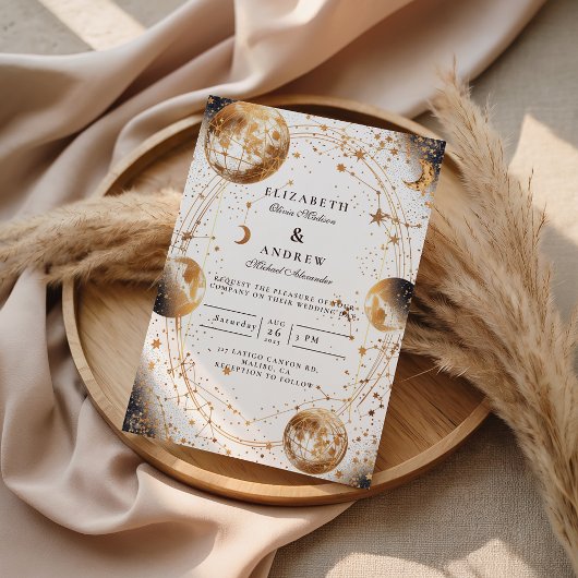 ゴールドムーンライトセレブレーション 招待状