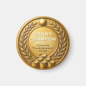 ゴールドメダル ビールポン大会 優勝 マグネット (正面)