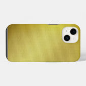 ゴールドメッシュ iPhoneケース (裏面横)