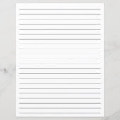 ゴールドモノグラムスクリプト名前のレシピカード (裏面)