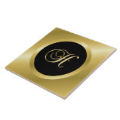 ゴールドモノグラムH タイル (側面)