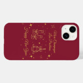 ゴールドラインアートの新年デザイン Case-Mate iPhoneケース (裏面 (横))