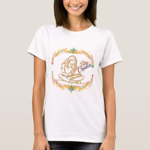 ゴールドラインアートデザイン 女性用Tシャツ Tシャツ