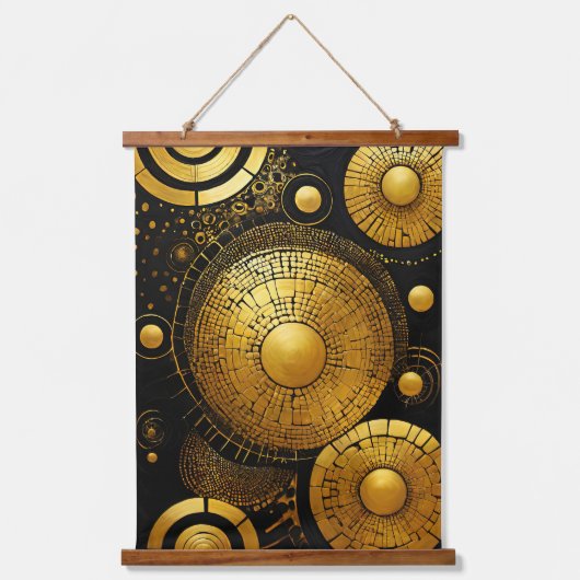 ゴールドラッシュ1 吊り下げ型タペストリー (正面)