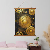 ゴールドラッシュ1 吊り下げ型タペストリー (寝室)