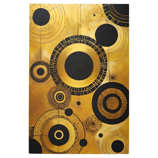 ゴールドラッシュ7メタルウォールアート メタルプリント (正面)