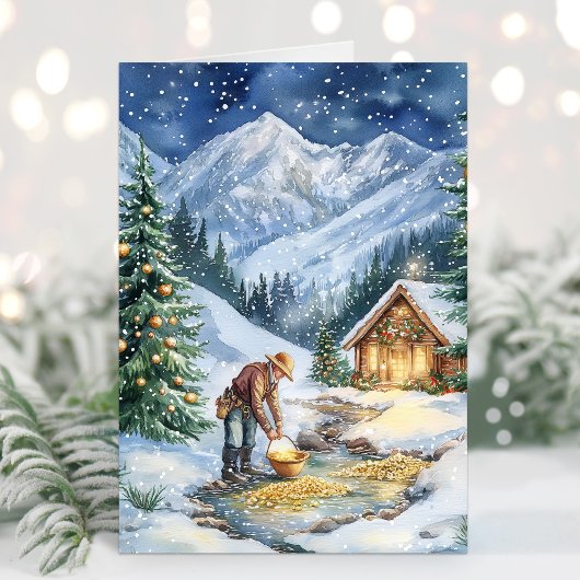 ゴールドラッシュ クリスマスカード