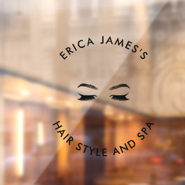 ゴールドラッシュ＆ブロービューティーサロン ウィンドウサイン