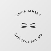 ゴールドラッシュ＆ブロービューティーサロン ウィンドウサイン (シート)