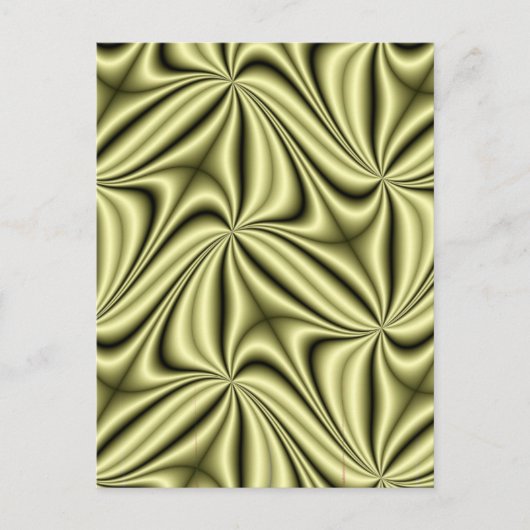 ゴールドラッシュ・ホログラム・フラクタル ポストカード (正面)