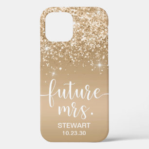 ゴールドラメのケースメイトiPhoneケース Future Mrs iPhone 12 Proケース