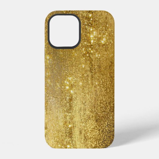 ゴールドラメのiPhone/iPadケース iPhoneケース (裏面)