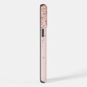 ゴールドラメモノグラム名 iPhoneケース (右側面)