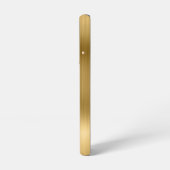 ゴールドラメ入りホイルのフェミニンなサイン SAMSUNG GALAXYケース (左側面)