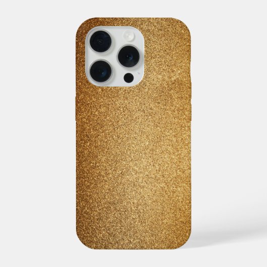 ゴールドラメ  iPhoneケース (裏面)