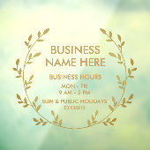 ゴールドリース店舗営業時間 ウィンドウサイン (シート3)