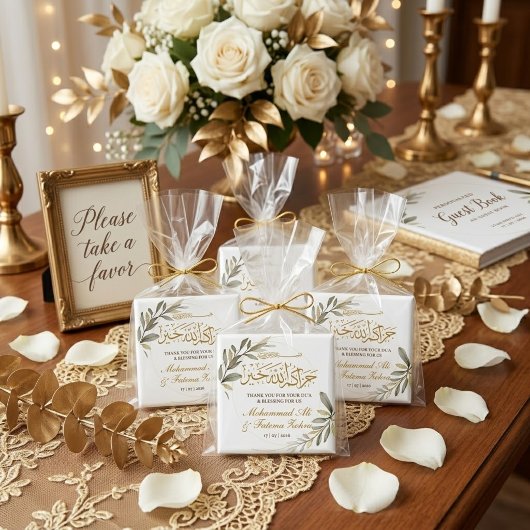 ゴールドリーフのエレガンス ムスリムの結婚式 マグネット