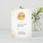 ゴールドリーフスプレー 招待状 (スタンド正面)