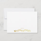 ゴールドリーフ延期発表カード 案内状 (裏面)