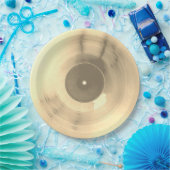 ゴールドレコードのプレート ペーパープレート (パーティー)