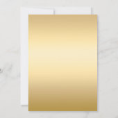 ゴールドレッドの宝玉 ビジネス クリスマス パーティー 招待状 (裏面)