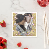 ゴールドレース&パール スタンダードカクテルナプキン (インサイチュ)