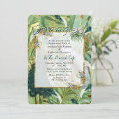 ゴールドロイヤルペアカの羽根 招待状 (スタンド正面)