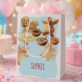 ゴールドロックの誕生日 ミディアムペーパーバッグ