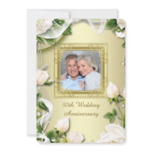 ゴールドローズフォト50周年結婚記念日パーティー