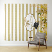 ゴールドローズ卒業写真用背景タペストリー タペストリー (インサイチュ(横))