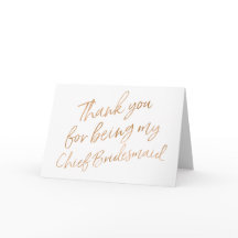 ゴールドローズ　私のブライズメイドになってくれてありがとう