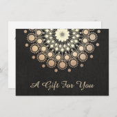 ゴールドロータスサロン＆スパ ギフト券 (正面/裏面)