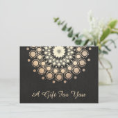 ゴールドロータスサロン＆スパ ギフト券 (スタンド正面)