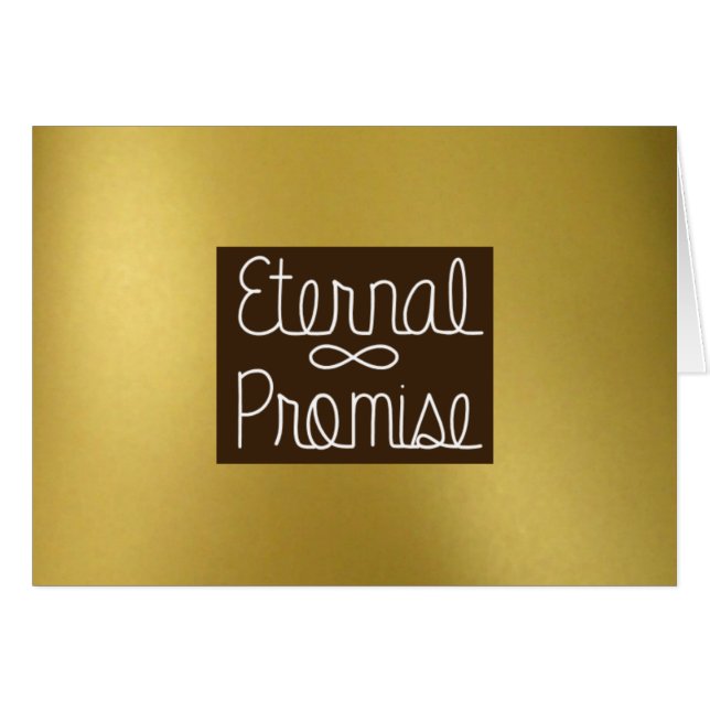 ゴールド外部の約束 (正面横)