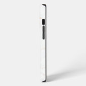 ゴールド大理石模様テクスチャー iPhoneケース (左側面)