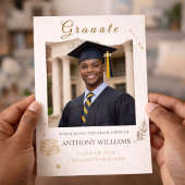 ゴールド奨学生の肖像招待状 招待状