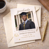 ゴールド奨学生の肖像招待状 招待状