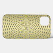 ゴールド抽象デザイン Case-Mate iPhoneケース (裏面 (横))
